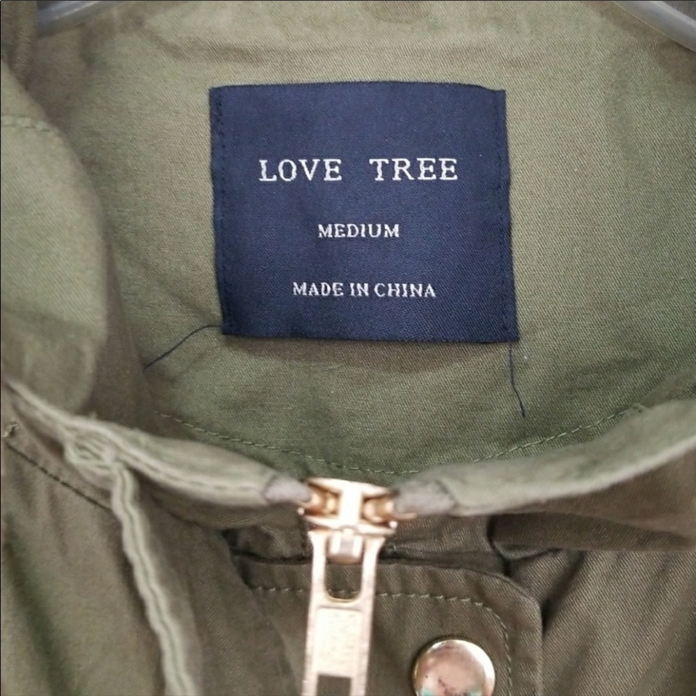 Love Tree Utility Jacket - Picture 3 of 4